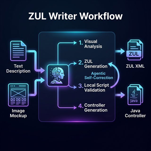 Zul-writer Workflow